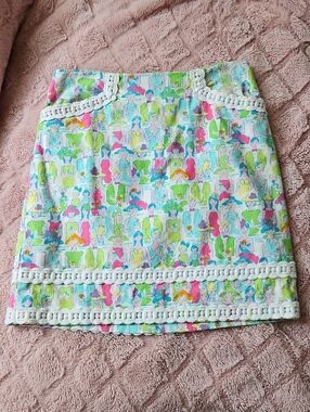 Lilly Pulitzer Giddy Up Grandstand Skirt